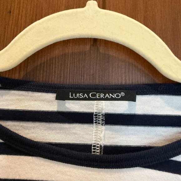 Luisa Cerano Striped T Shirt - Picture 2 of 3